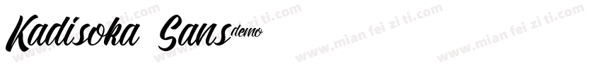 Kadisoka Sans字体转换